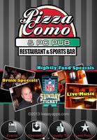 Pizza Como & PC Pub Affiche