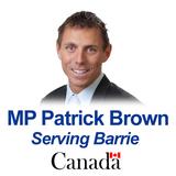 MP Patrick Brown Zeichen