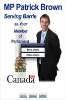 MP Patrick Brown پوسٹر