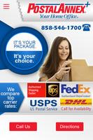 San Diego Postal Annex gönderen