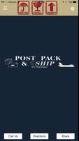 Post Pack & Ship Affiche