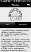 Platform Promotions captura de pantalla 1