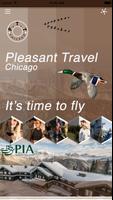 Pleasant Travel Chicago poster