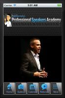 Professional Speakers Academy ポスター