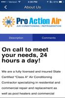 برنامه‌نما Pro Action Air عکس از صفحه