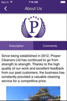 برنامه‌نما Proper Cleaners عکس از صفحه