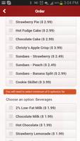 1 Schermata Quad City Mobile Food Ordering