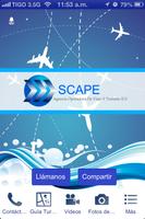 Agencia de viajes Scape Plakat