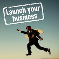 LAUNCH YOUR BUSINESS Affiche