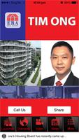 Tim Ong Real Estate Agent Plakat