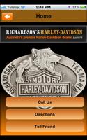 Poster Richardsons Harley Davidson
