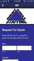 Right Angle Staffing poster