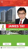 James Tay Real Estate Agent ポスター