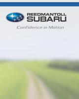 Reedman-Toll Subaru 포스터