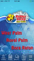 Rubber Ducky Car Wash Affiche