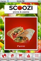 scoozi pizza & pasta takeaway poster