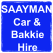 Saayman Car& Bakkie Hire