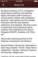 Sg Sports Coaches LLP постер