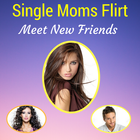 Single Moms Flirt - Make New Friends icône