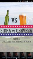 Sidra vs Cerveza الملصق