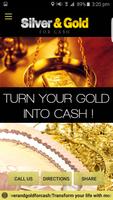 Silver and Gold for Cash Affiche
