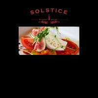 Solstice Restaurant ポスター