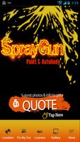 Spray Gun Auto Body poster