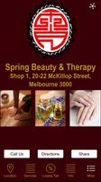 Spring Beauty & Therapy Affiche