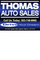 Thomas Auto Sales Poster