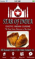 Star of India Restaurant Affiche