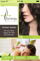 Synergy Hair Beauty Massage Plakat
