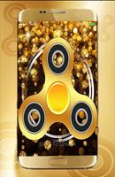 Gold Fidget  Spinner  Lockscreen screenshot 1