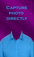 Man Casual Shirts Photo Frame تصوير الشاشة 1