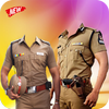 Police Dress Photo Frame icon