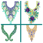 Embroidery Design Pattern 아이콘