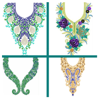 Embroidery Design Pattern icône