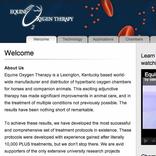 Equine Oxygen Therapy