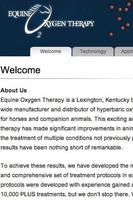 Equine Oxygen Therapy poster