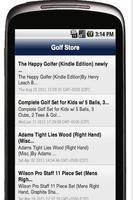 Golf Store capture d'écran 1