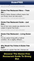 Gluten Free Tips & Recipes capture d'écran 1