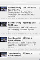 Snowboard TV: 1080 Pro screenshot 1