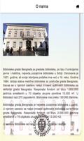 Biblioteka grada Beograda capture d'écran 1