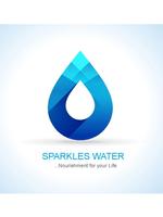 Sparkle Water Affiche