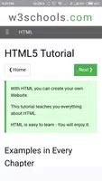 W3School html offline скриншот 1