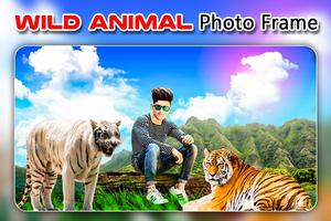 Poster Wild Animal Photo Editor : Animal Frame, Sticker