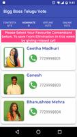 Bigg Boss Telugu Vote capture d'écran 1