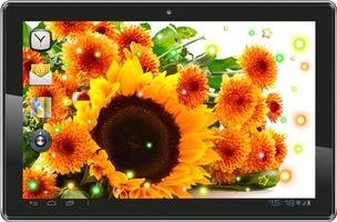 Wild Sunflower live wallpaper capture d'écran 1