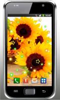 Wild Sunflower live wallpaper captura de pantalla 2