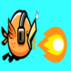 Flying Bird fly adventures Run icon