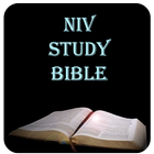 NIV Study Bible Free icône